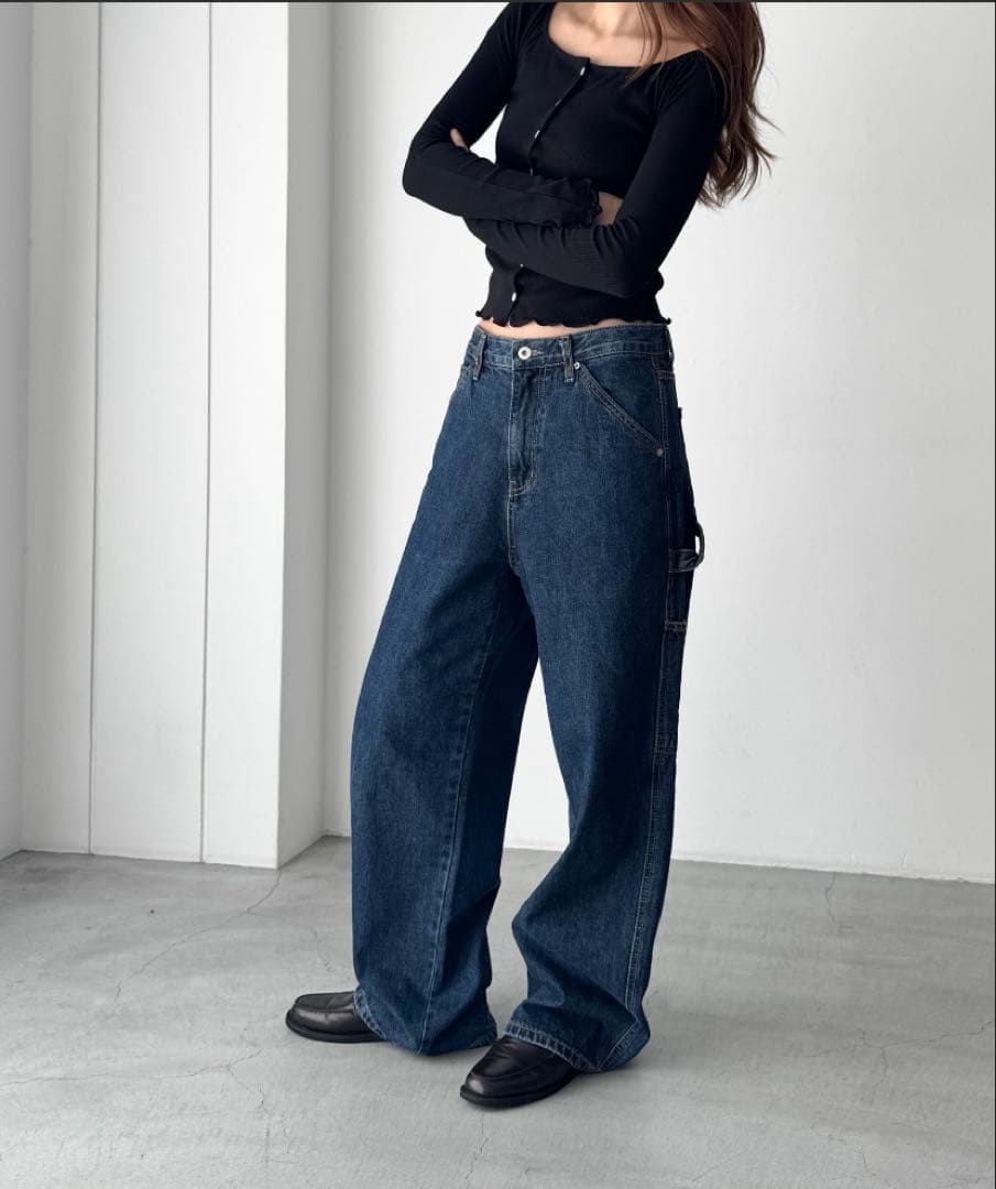 El mar ペインターデニムパンツ