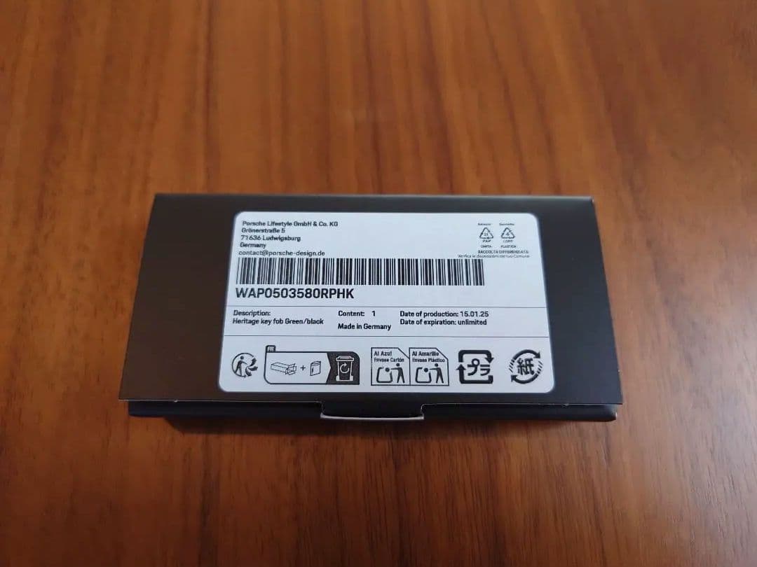 ポルシェ Porsche キーリング 限定 キーホルダー クレスト