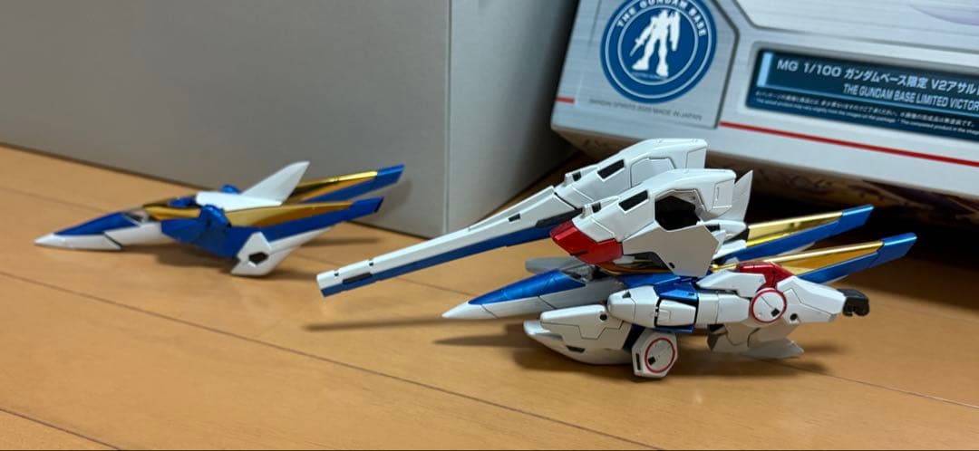 MG V2アサルトバスター Ver.Ka チタニウムF（上半身のみ作成）