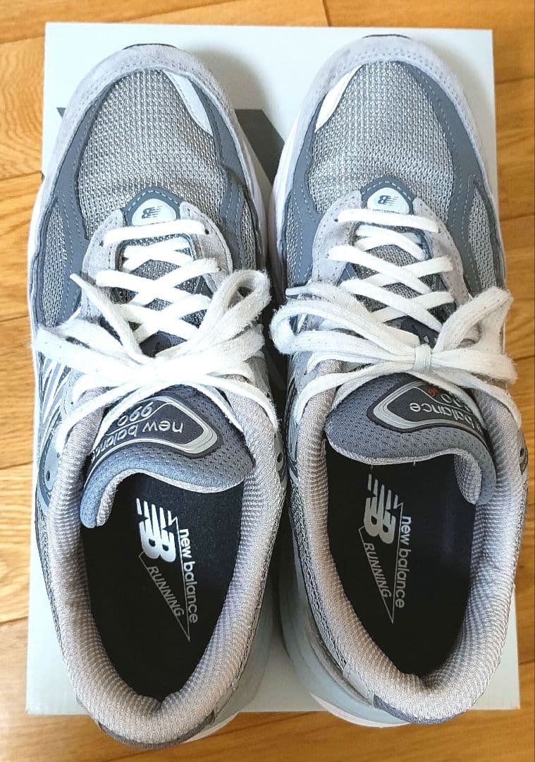 New Balance 990 V6 28cm グレー