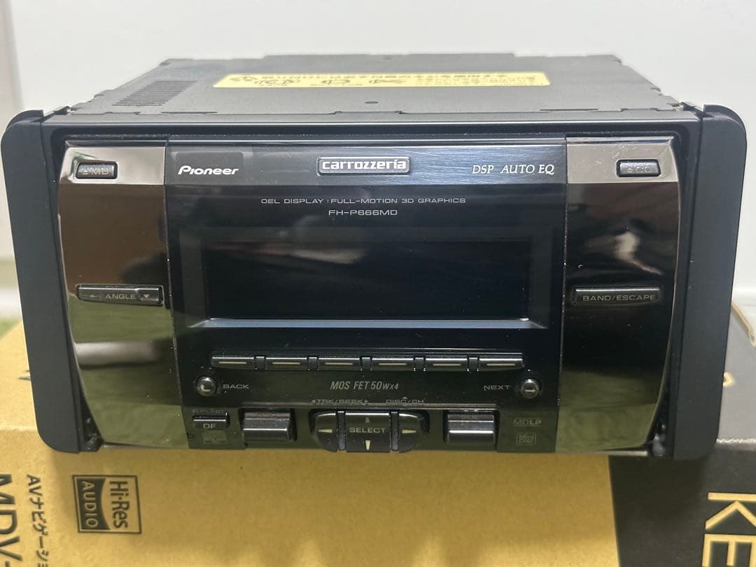Pioneer FH-P666MD カロッツェリア　カーオーディオ　配線有り