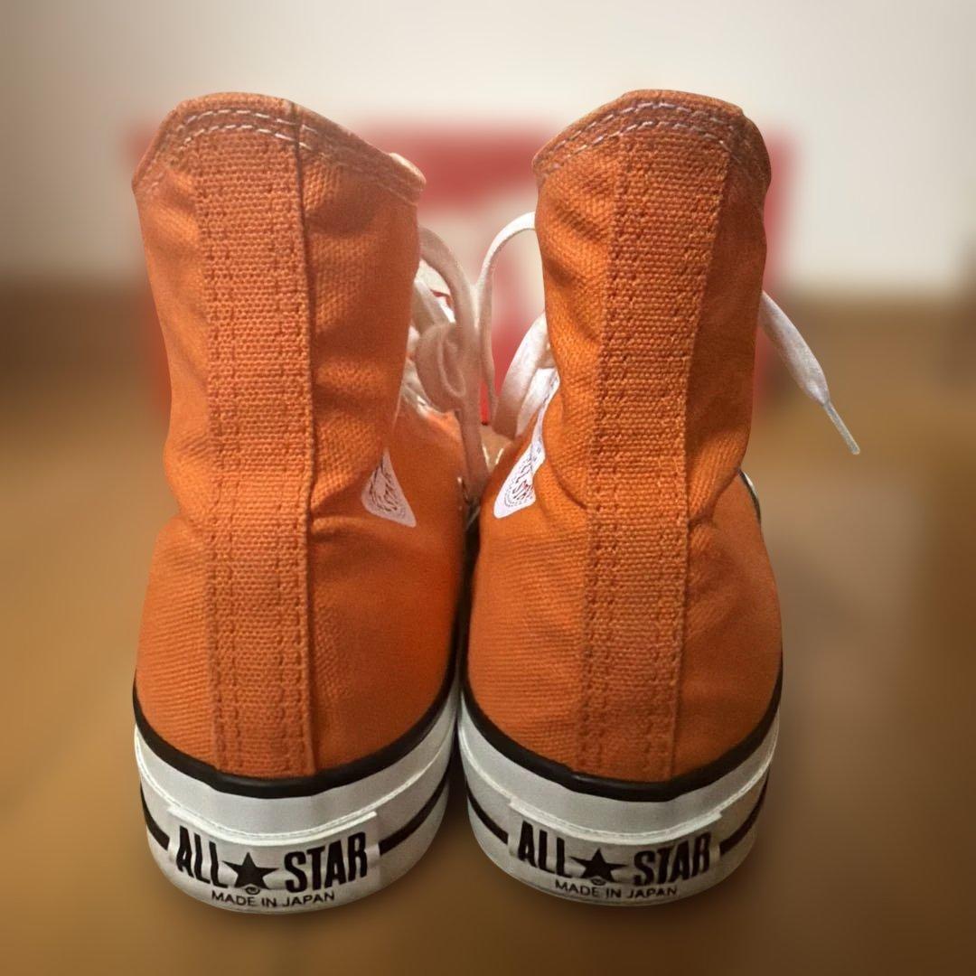 タ*ク様 Converse オレンジ ハイカット オールスター スニーカー