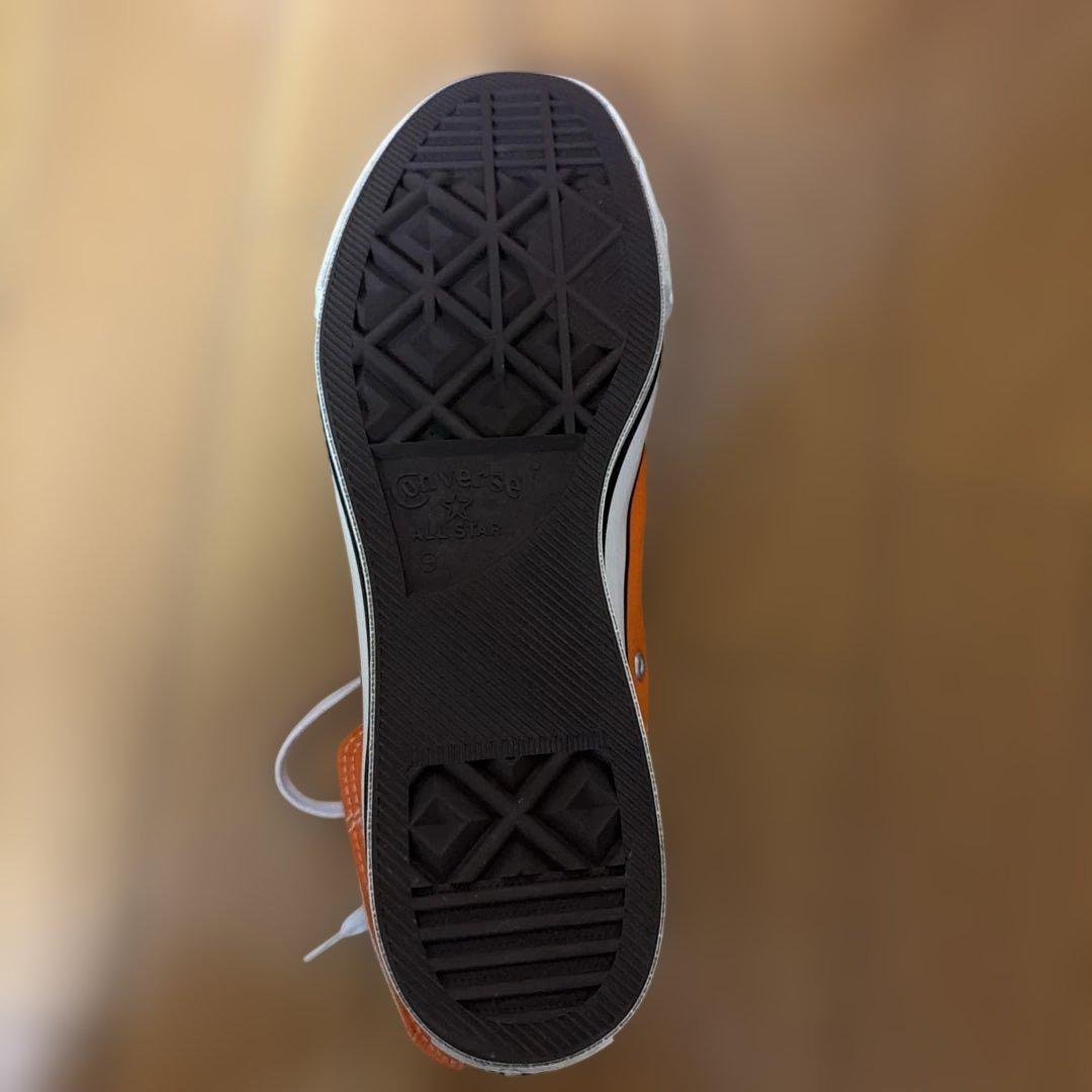 タ*ク様 Converse オレンジ ハイカット オールスター スニーカー