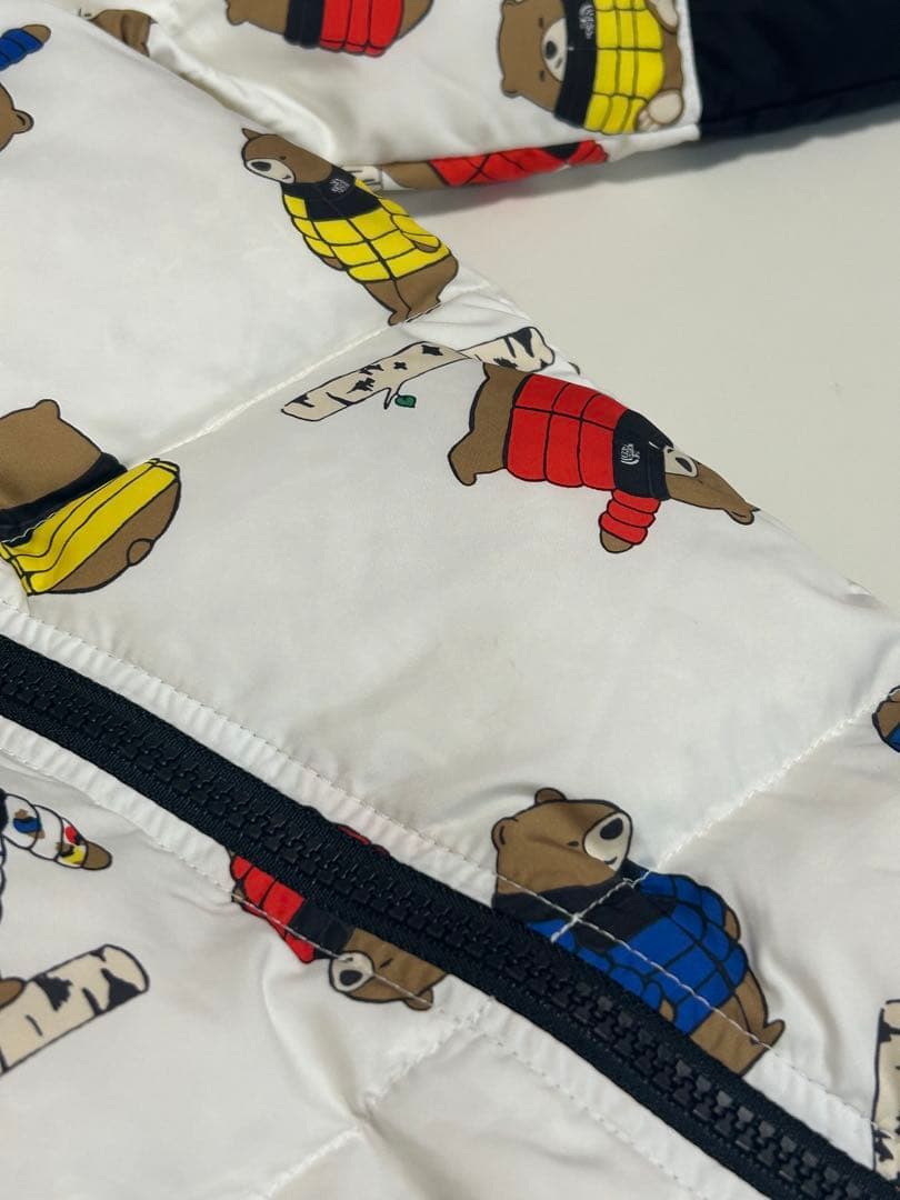 THE NORTH FACE クマ柄ロンパース 12-18