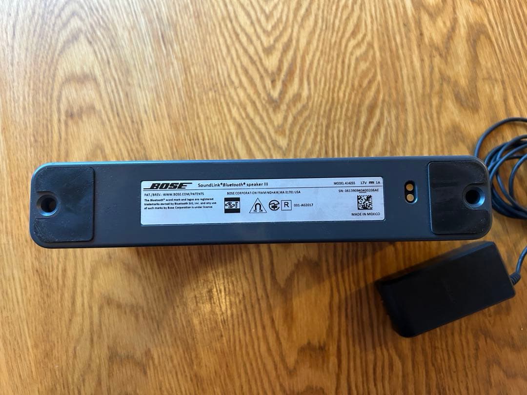 スピーカー・ウーファー Bose SoundLink Bluetooth speaker III