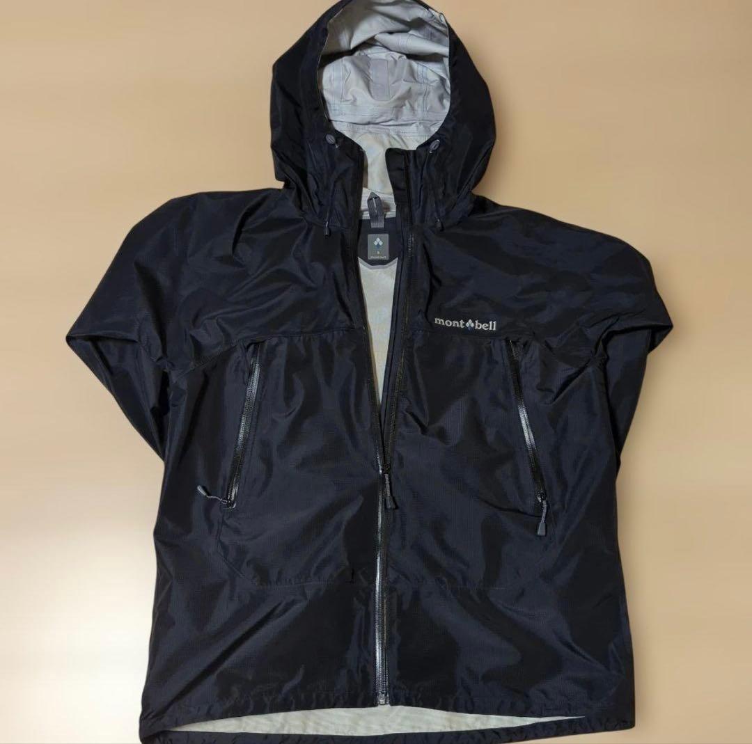 ナイロンジャケット　mont-bell モンベル レインダンサージャケット　黒