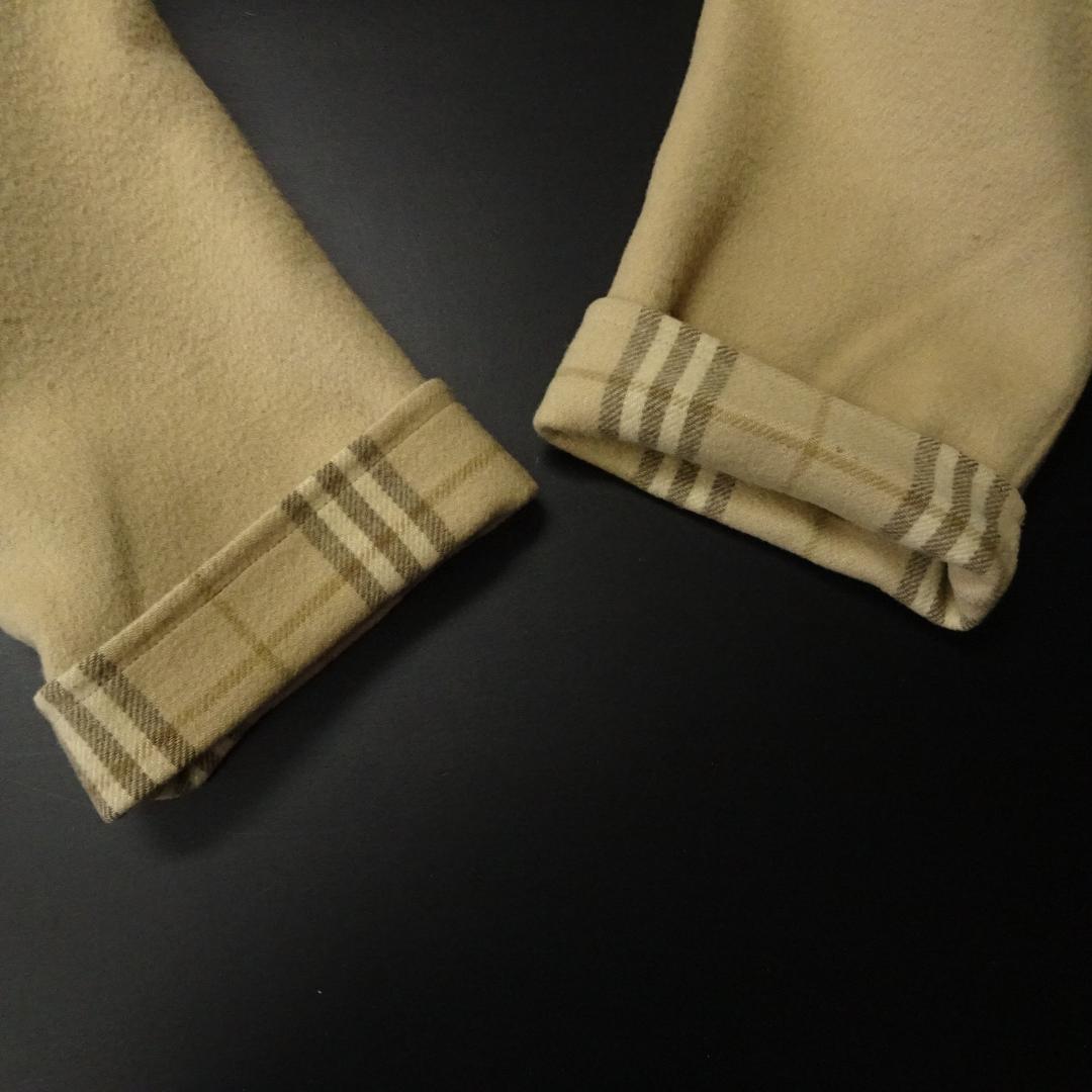 90s Burberrys バーバリーズ ダッフルコート カシミヤ ノバチェック