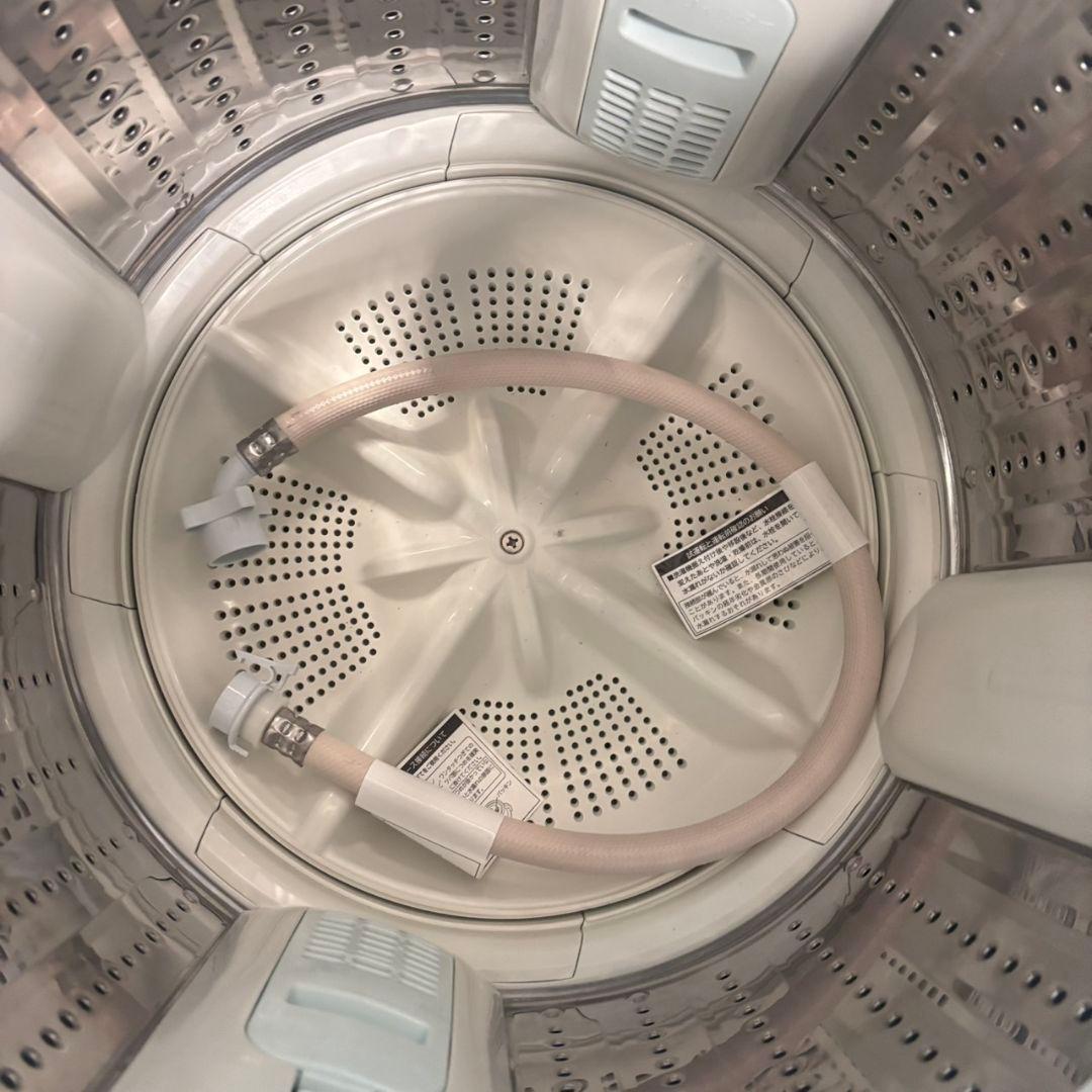 621 日立　極美品　洗濯機　7kg　一人暮らし　冷蔵庫も有　小型　半年保証付