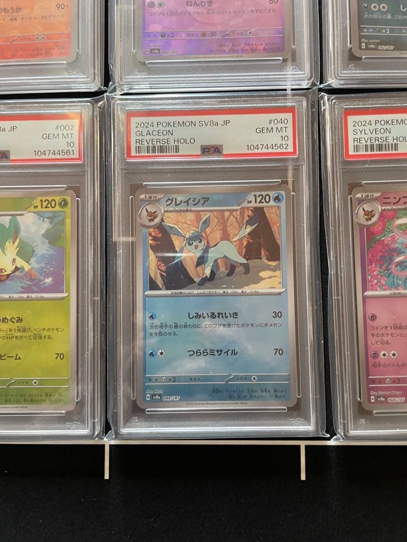 PSA10 ブラッキー 他 ブイズ モンスターボール 9枚連番 テラスタルフェス