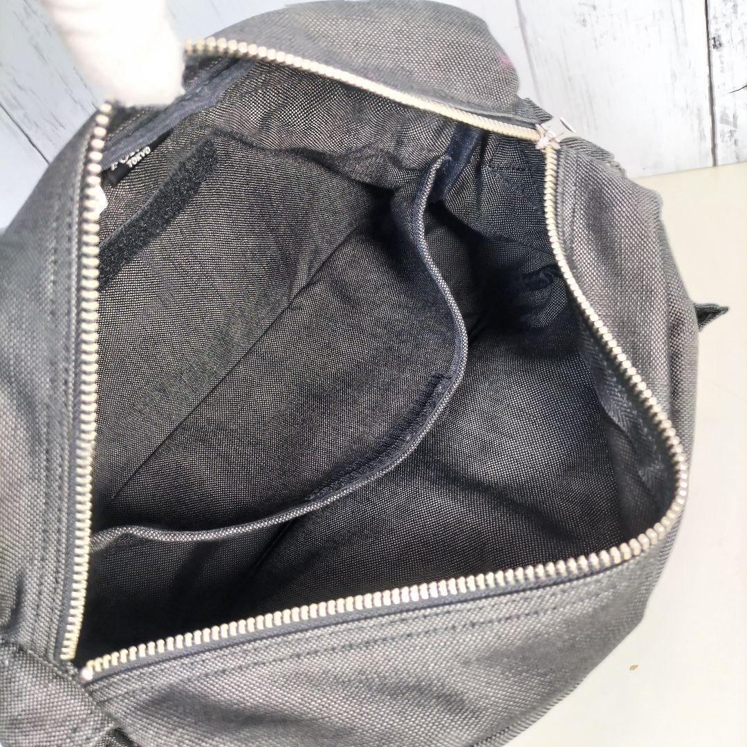 ✨美品✨ ポーター メッセンジャーバッグ スモーキー キャンバス 黒