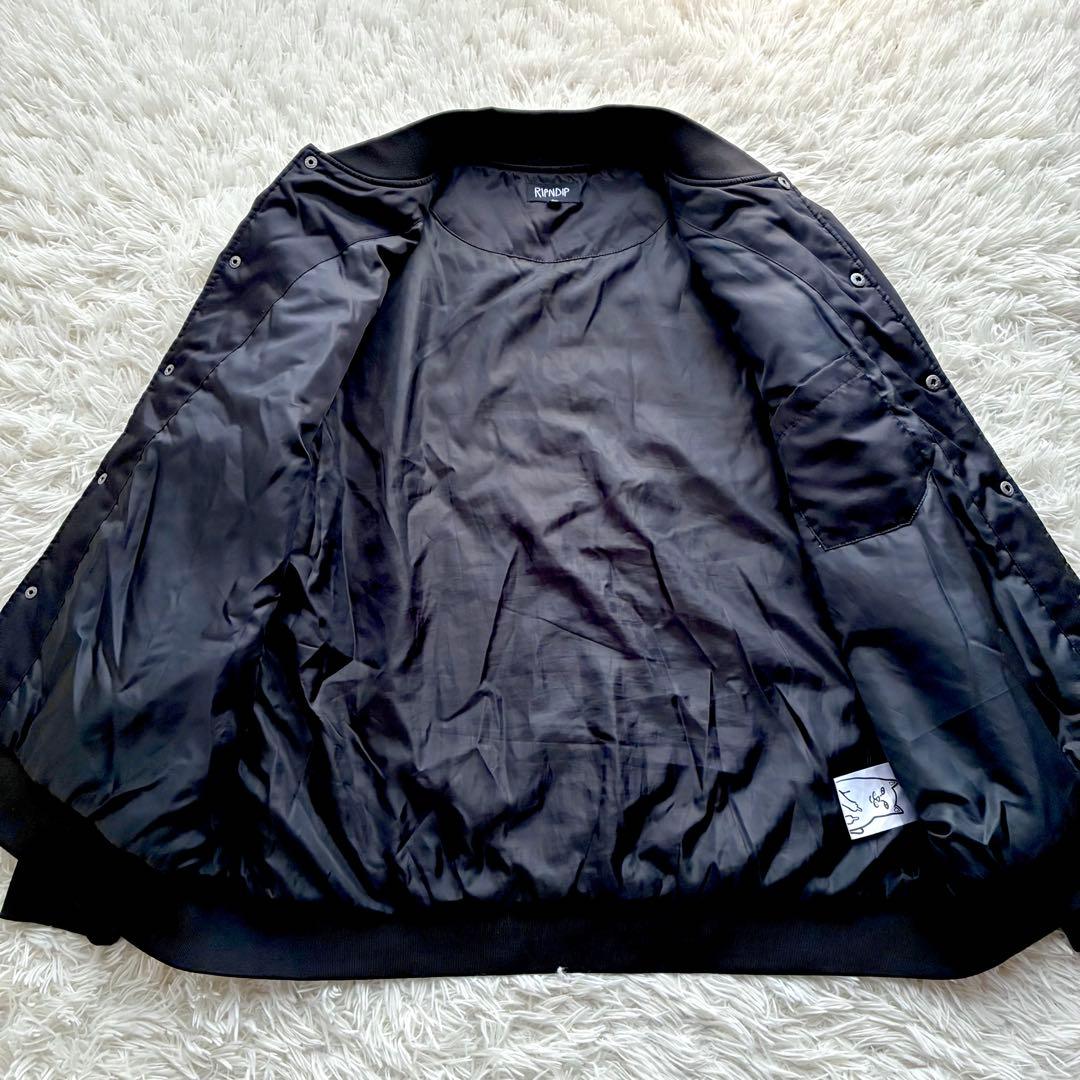 【極美品】RIPNDIP スカジャン ストリートファイター バックプリント XL