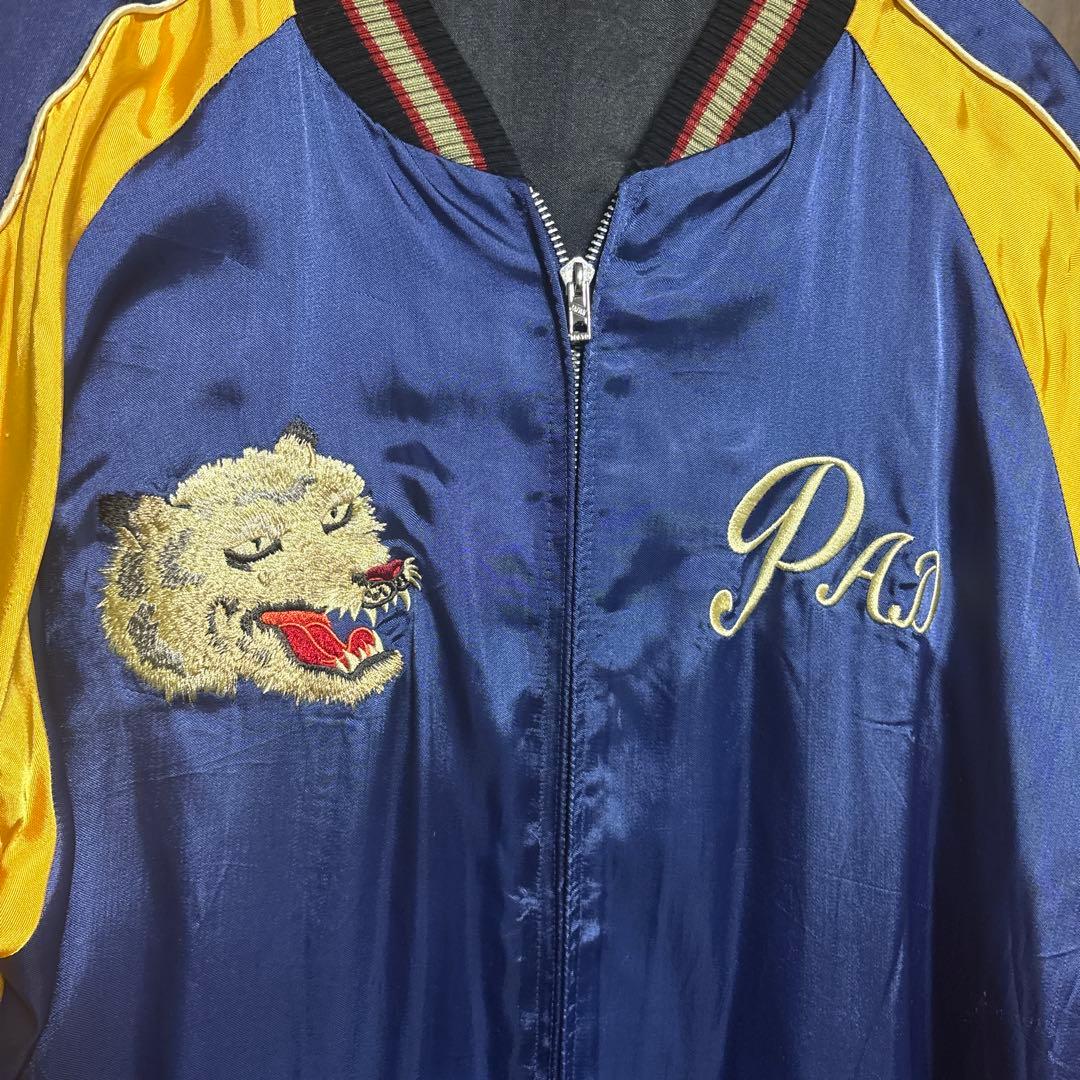 CROWS×WORST スペシャル金狼刺繍 リバーシブルスカジャン