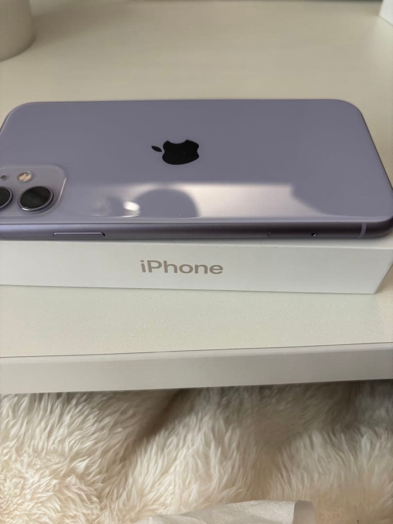 【美品・本体のみ】Apple iPhone 11 64GB　パープル