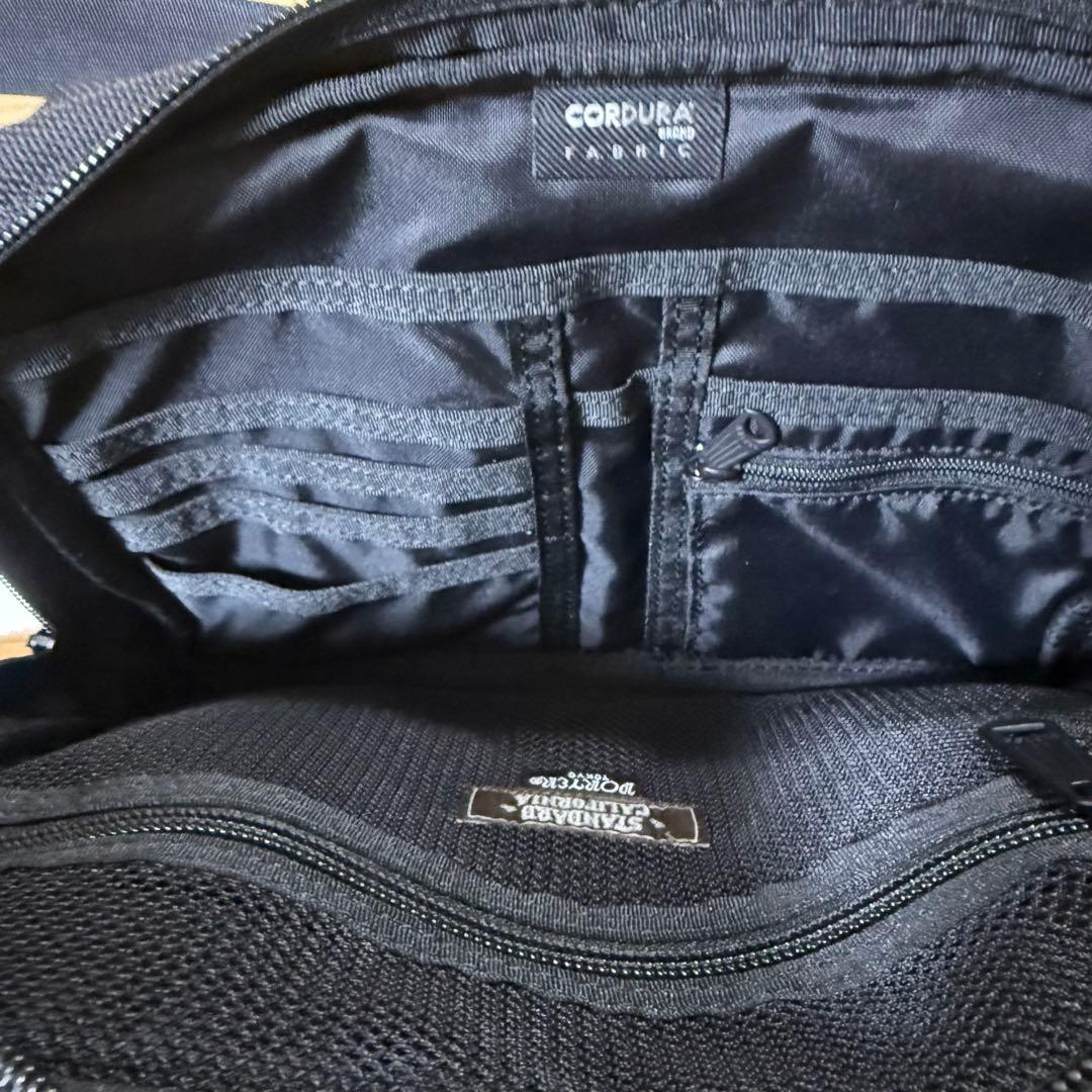 美品✨スタンダードカリフォルニア　ポーター トリップウエストバッグ ブラック