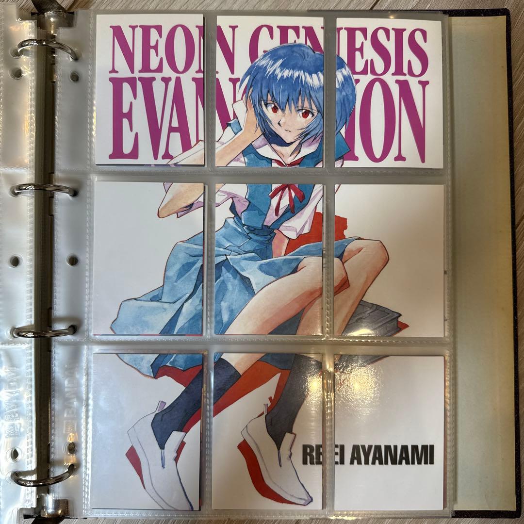 【新世紀エヴァンゲリオン カードダスマスターズ 第1-2弾 バインダー付、他