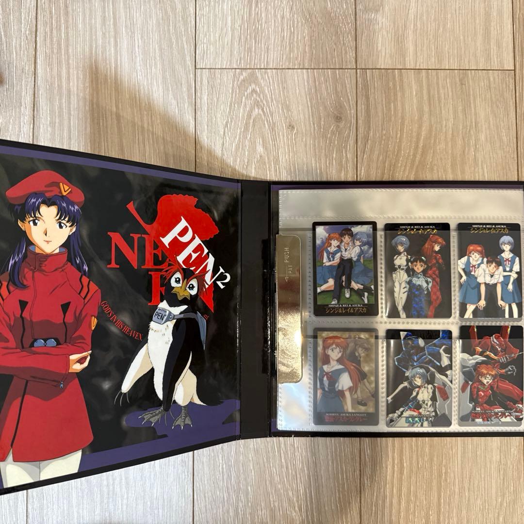 【新世紀エヴァンゲリオン カードダスマスターズ 第1-2弾 バインダー付、他