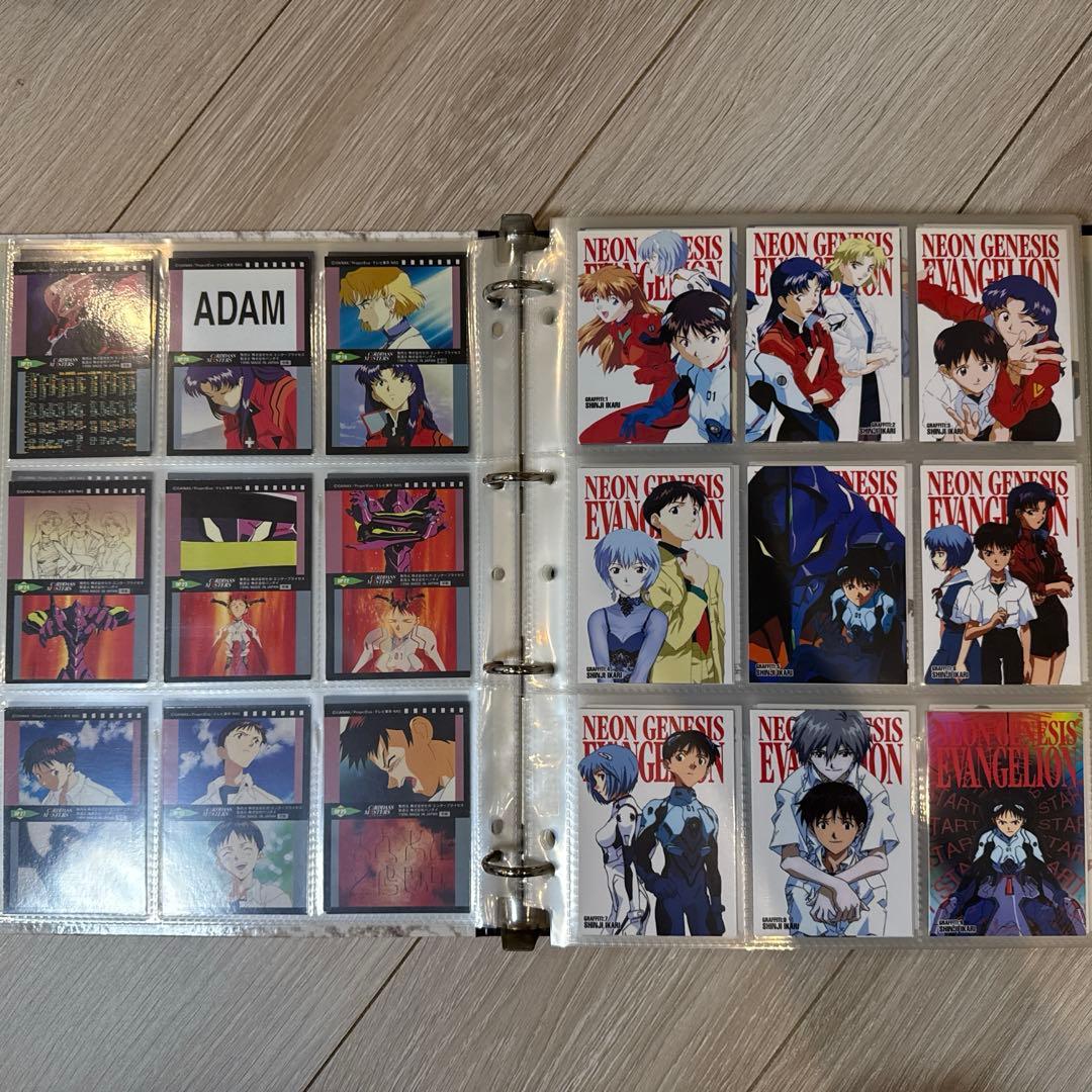 【新世紀エヴァンゲリオン カードダスマスターズ 第1-2弾 バインダー付、他