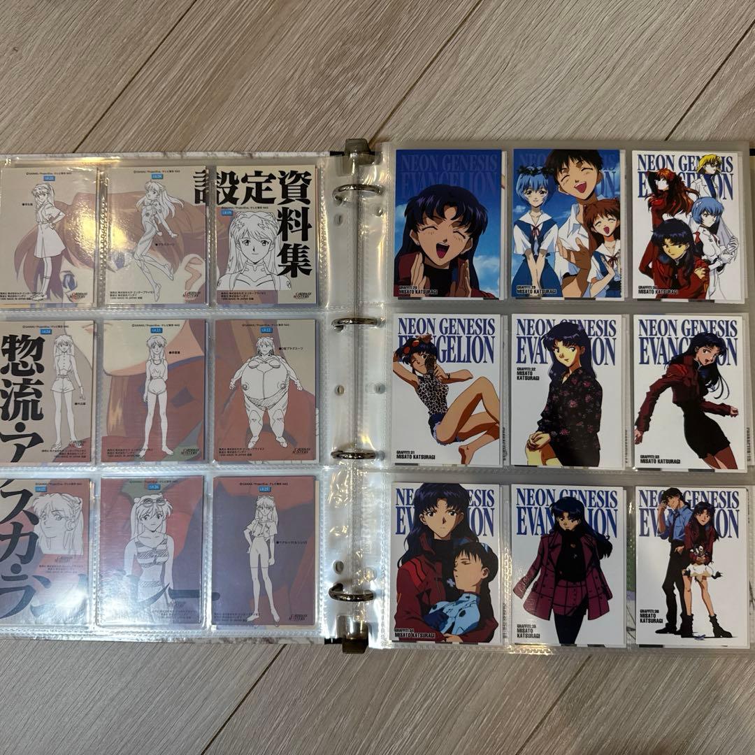 【新世紀エヴァンゲリオン カードダスマスターズ 第1-2弾 バインダー付、他