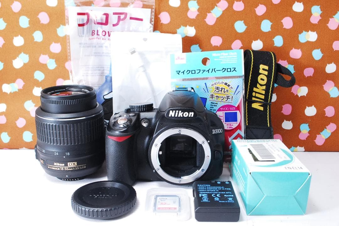 ✨初心者オススメ✨美品✨Nikon D3100 レンズセット