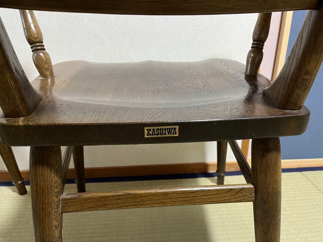 柏木工　ウィルダネス　K133 アームチェア　１脚ずつの出品ですが2脚あります。