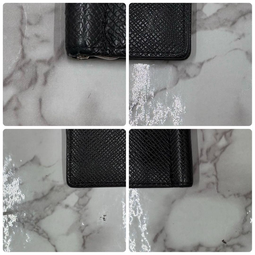 【極美品 現行 ICチップ 】ルイヴィトン マネークリップ タイガ