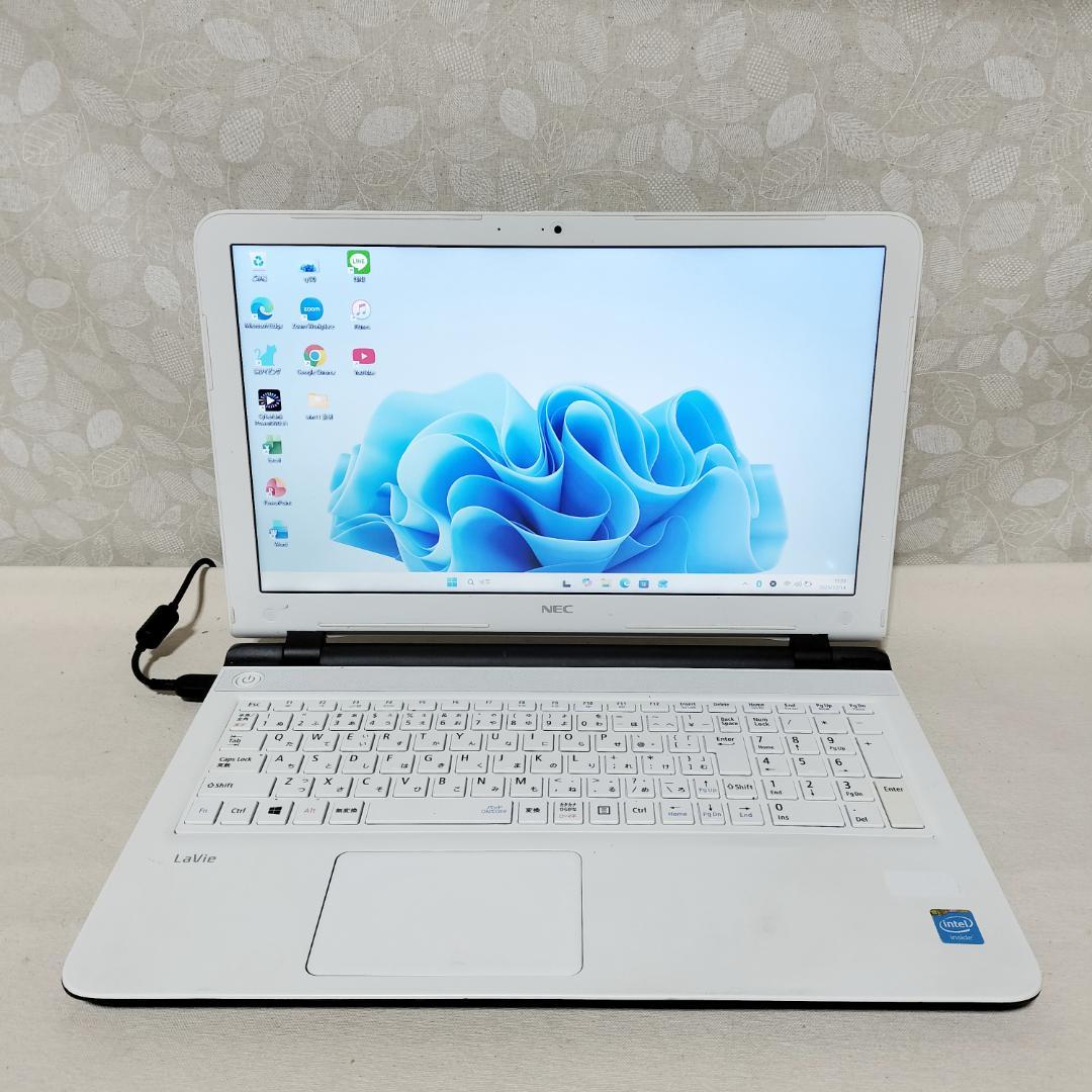 448 Windows11 SSDノートパソコン オフィス付きNEC品質