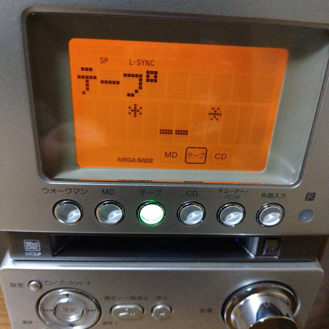 SONY ソニー　CMT-M35WM（ HCD-M35WM）ミニコンポ シルバー