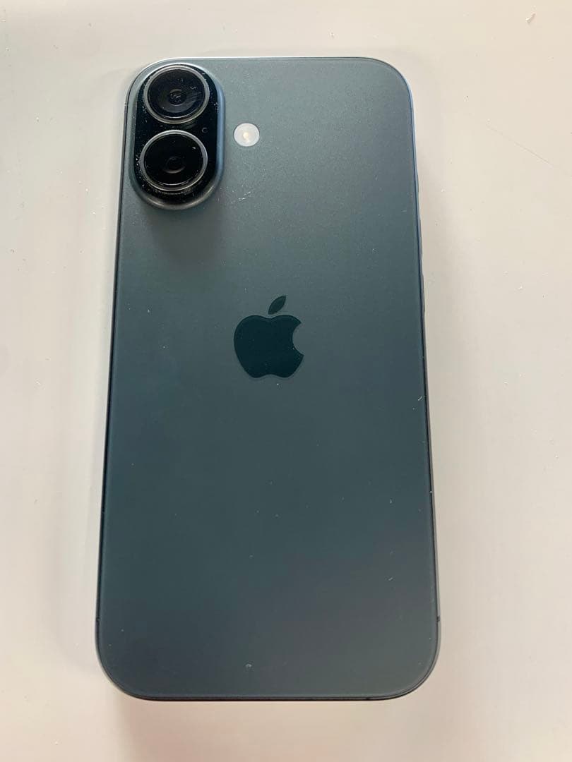 Apple iPhone 17 ブラック ケース付き