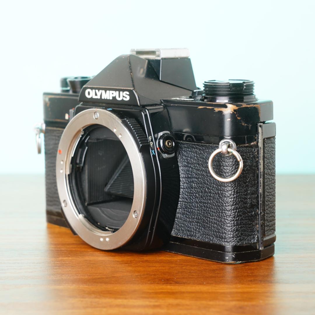 完動品◎オリンパス OM-1 ボディ ブラック フィルムカメラ #68