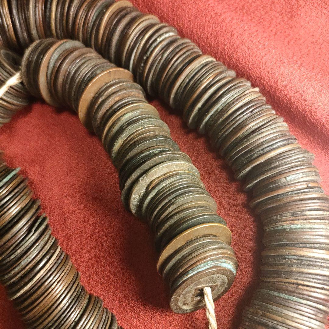 M69 古銭 寛永通寳 約1900g 寛永通宝 四文銭 他 束