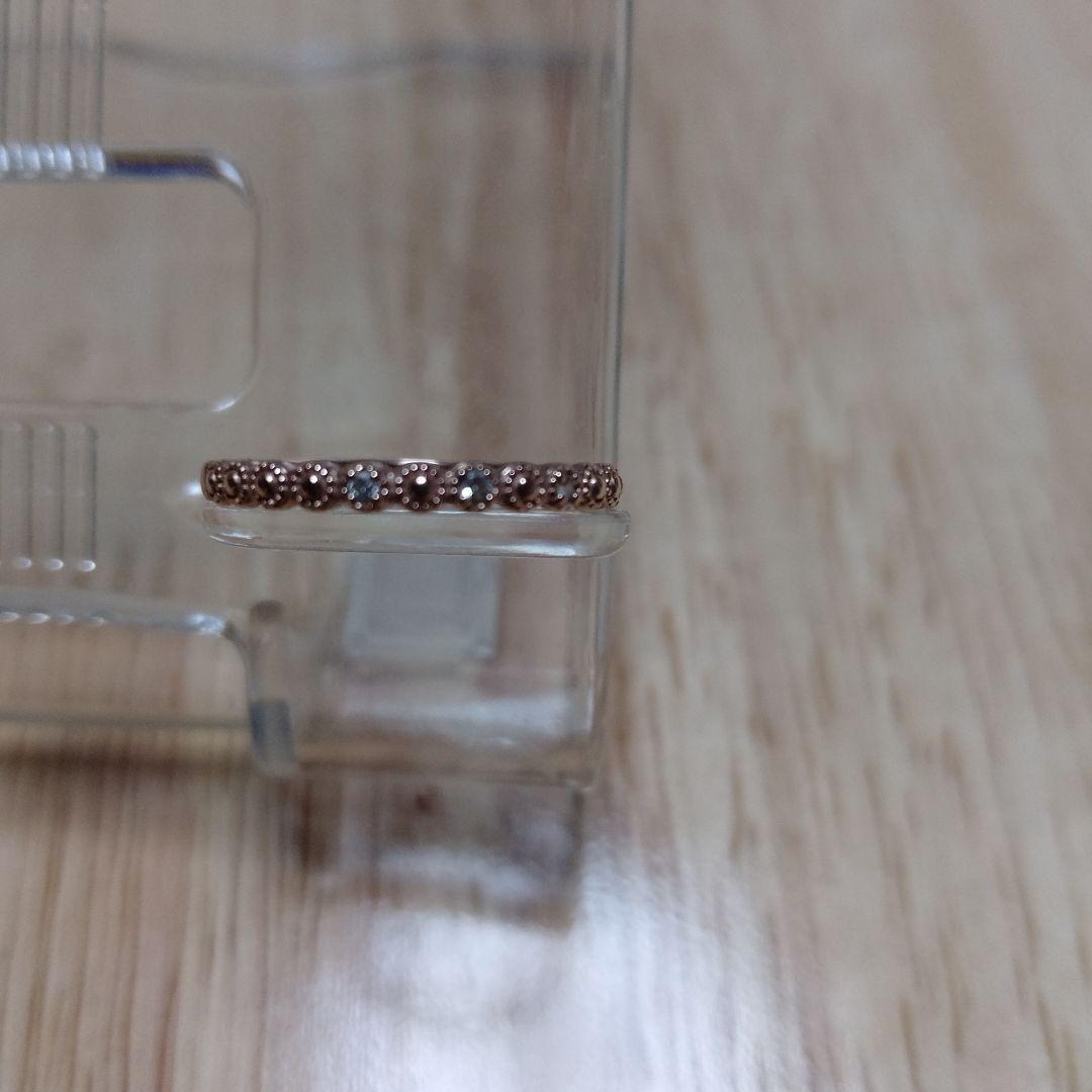 10k ストーン付きリング　１５号