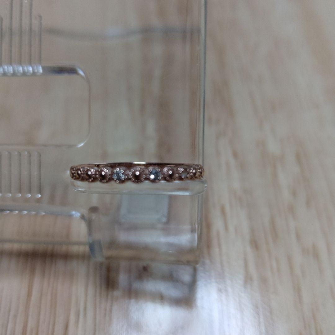 10k ストーン付きリング　１５号