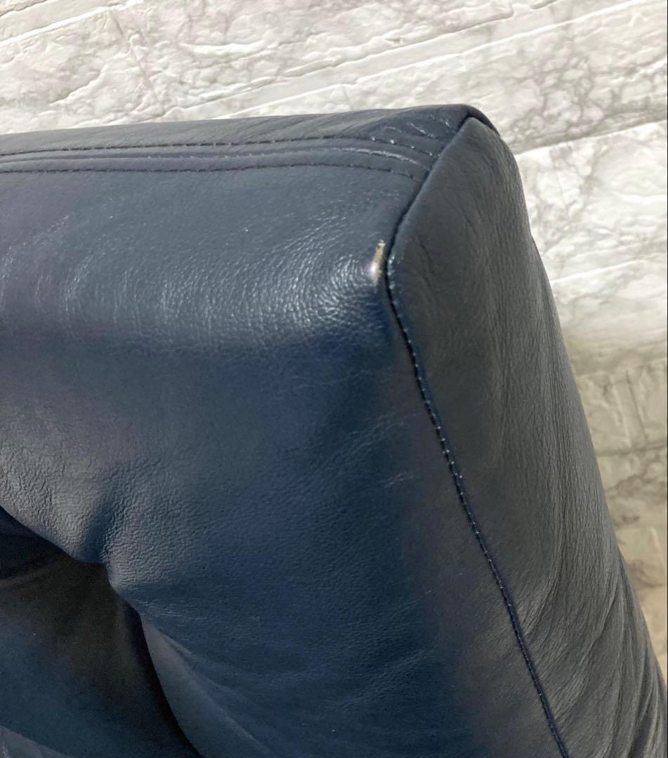 【希少 本革】karimoku domani スカンジナビアン イージーチェア③