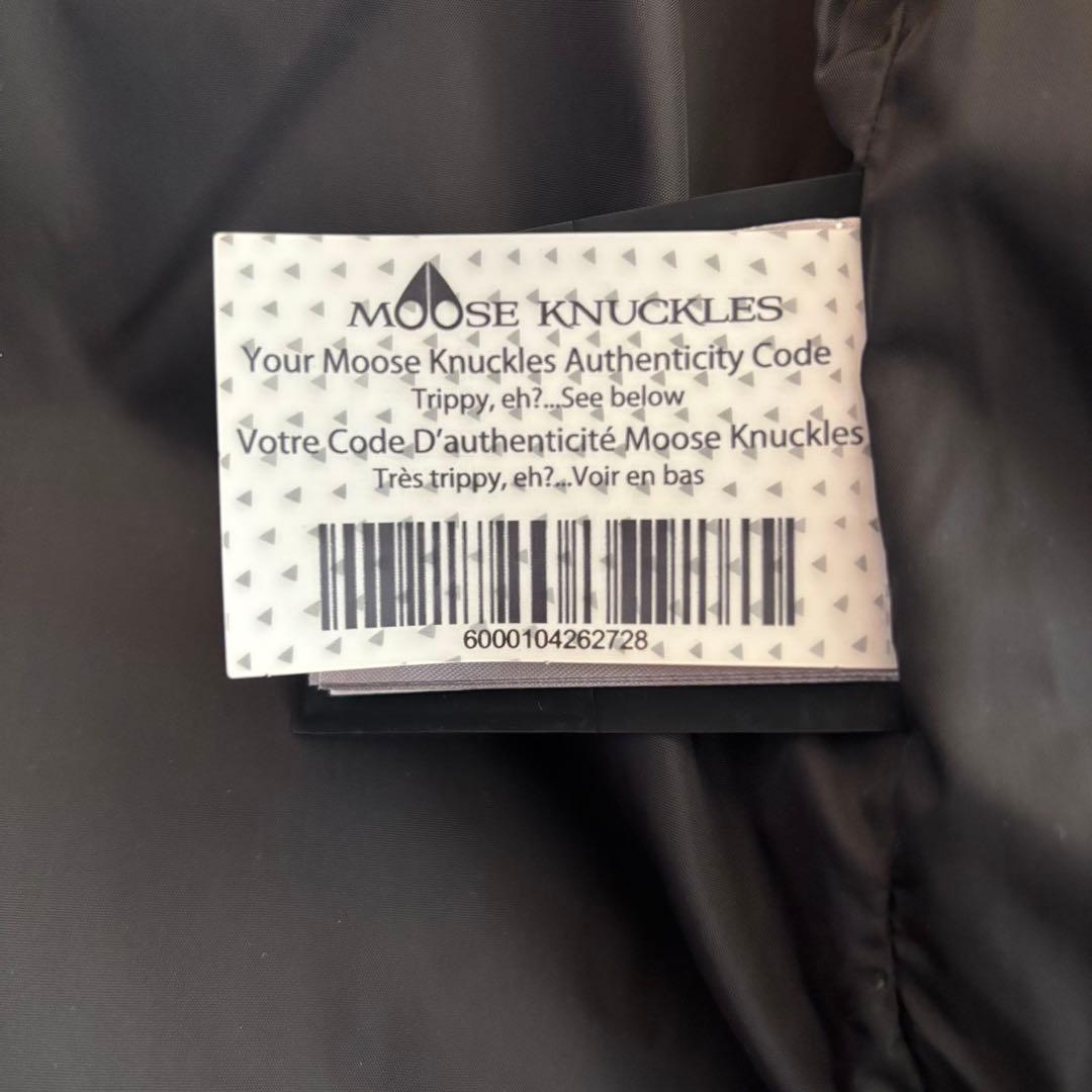 Moose Knuckles ブラック ダウンジャケット M