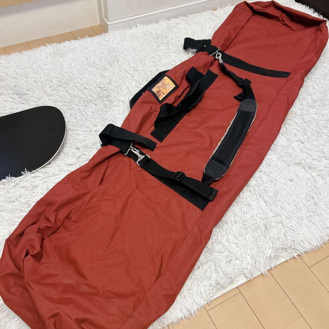 Burton JOHAN スノーボード FLOW バイン Burtonバッグ付き