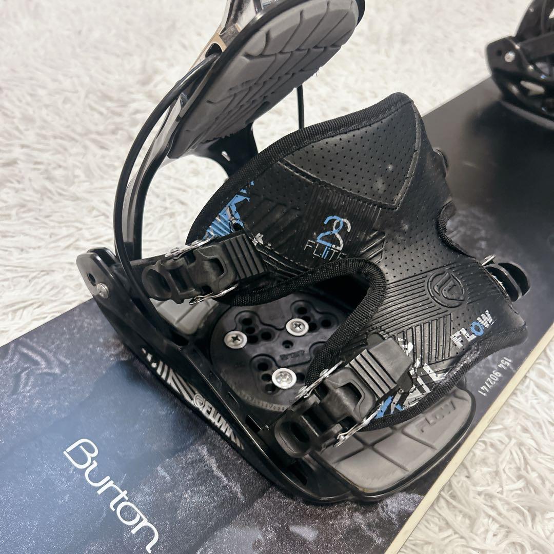 Burton JOHAN スノーボード FLOW バイン Burtonバッグ付き
