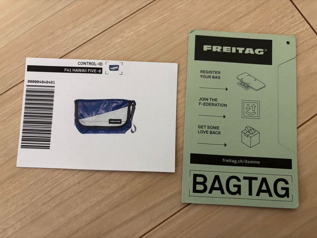 極美品　フライターグ　F41 HAWAII FIVE-O