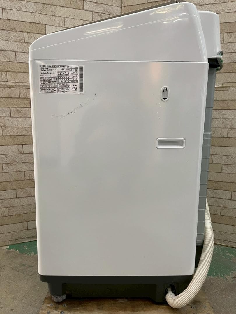 大阪送料無料★3か月保障★日立★2019年★BW-DV100E★S-358