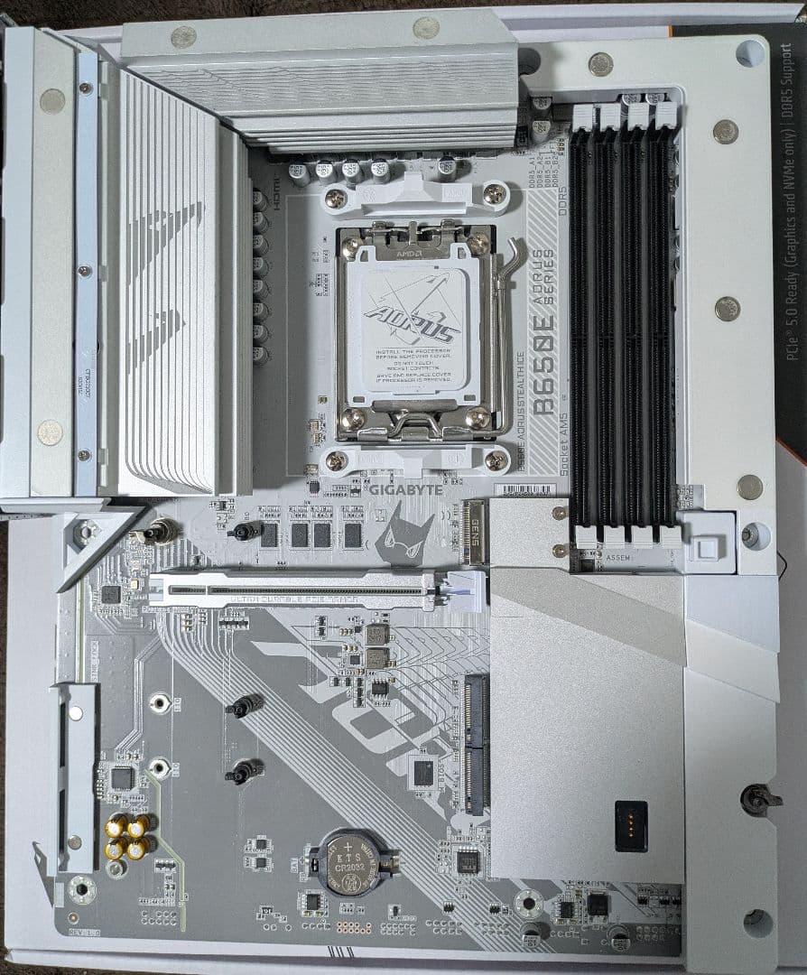 マザーボード GIGABYTE B650E AORUS STEALTH ICE