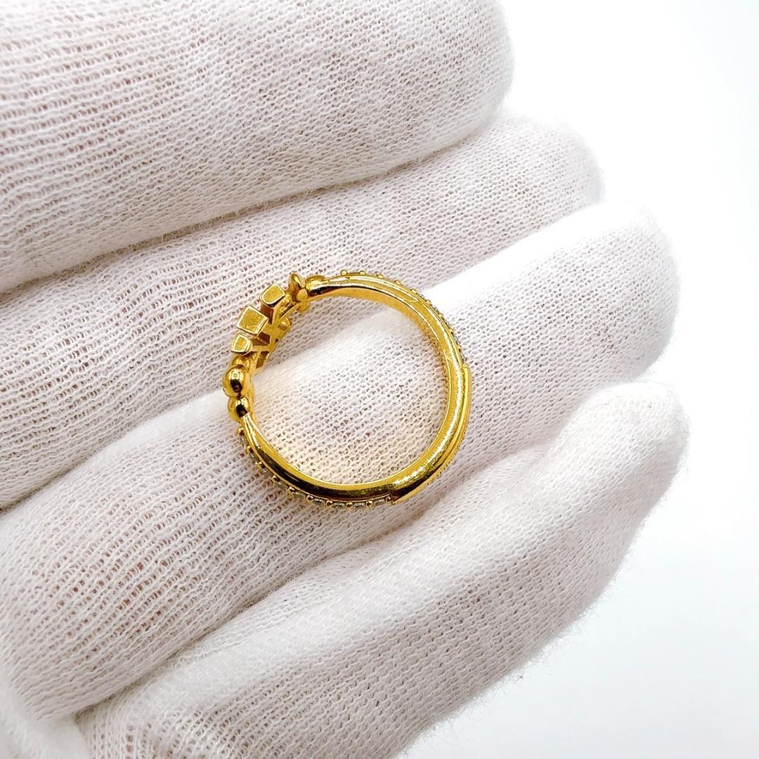 ◇ルイヴィトン◇ラインストーン/ LVアイコニック/指輪/リング/M1461M