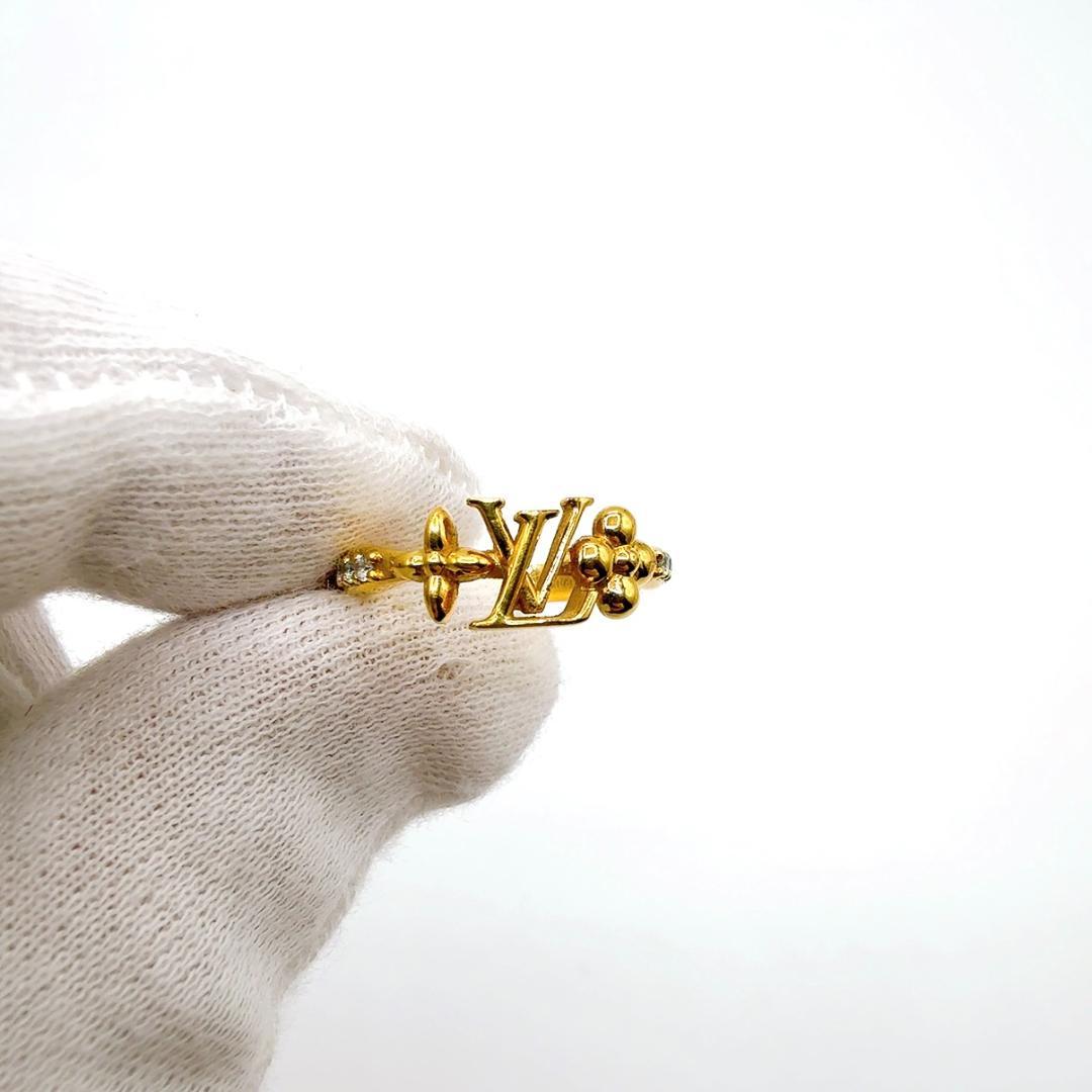 ◇ルイヴィトン◇ラインストーン/ LVアイコニック/指輪/リング/M1461M