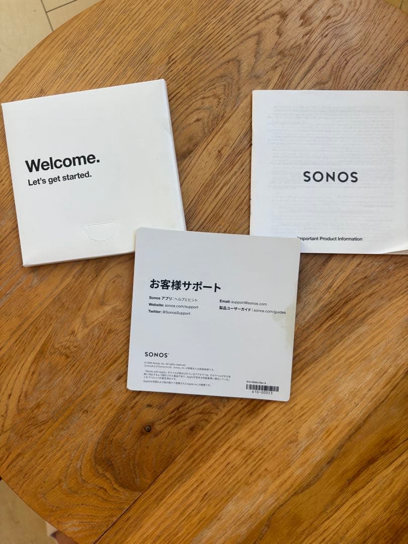 壁掛金具付きSonos サウンドバーArc アーク Dolby Atmos