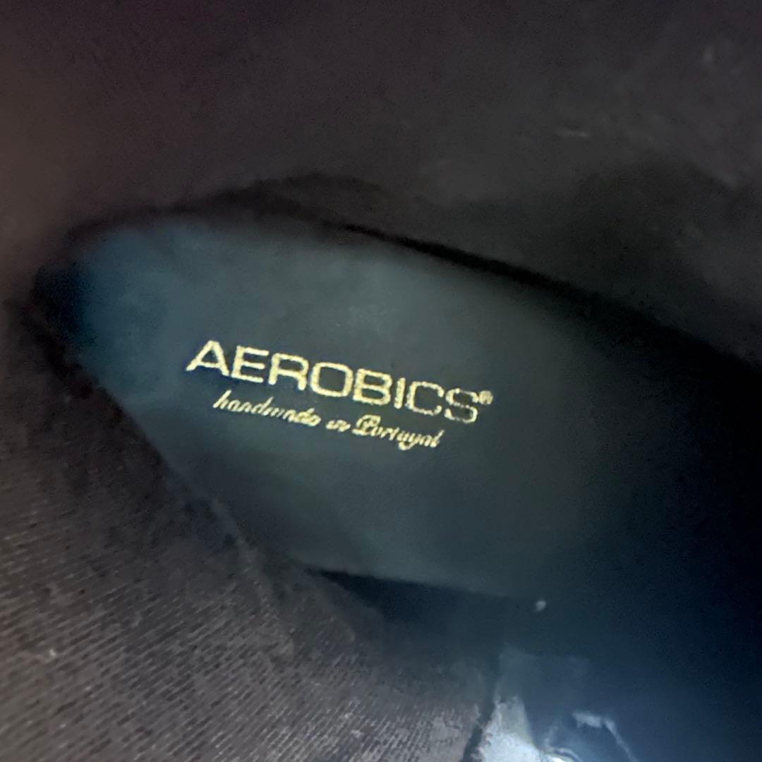 定価47300円 インポート ロングブーツ サイドジップ ベルト 厚底