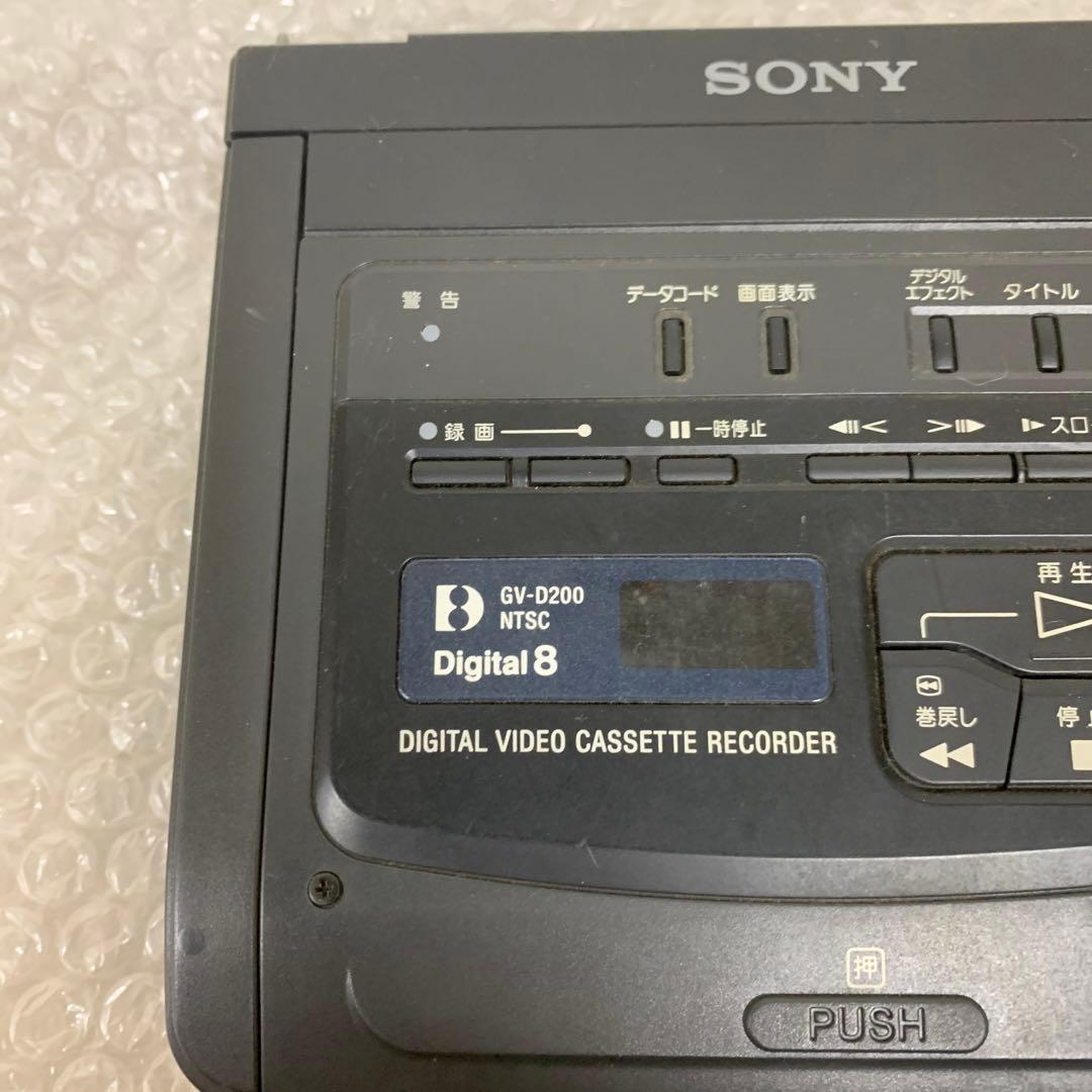 SONY ソニー デジタルビデオカセットレコーダー GV-D200