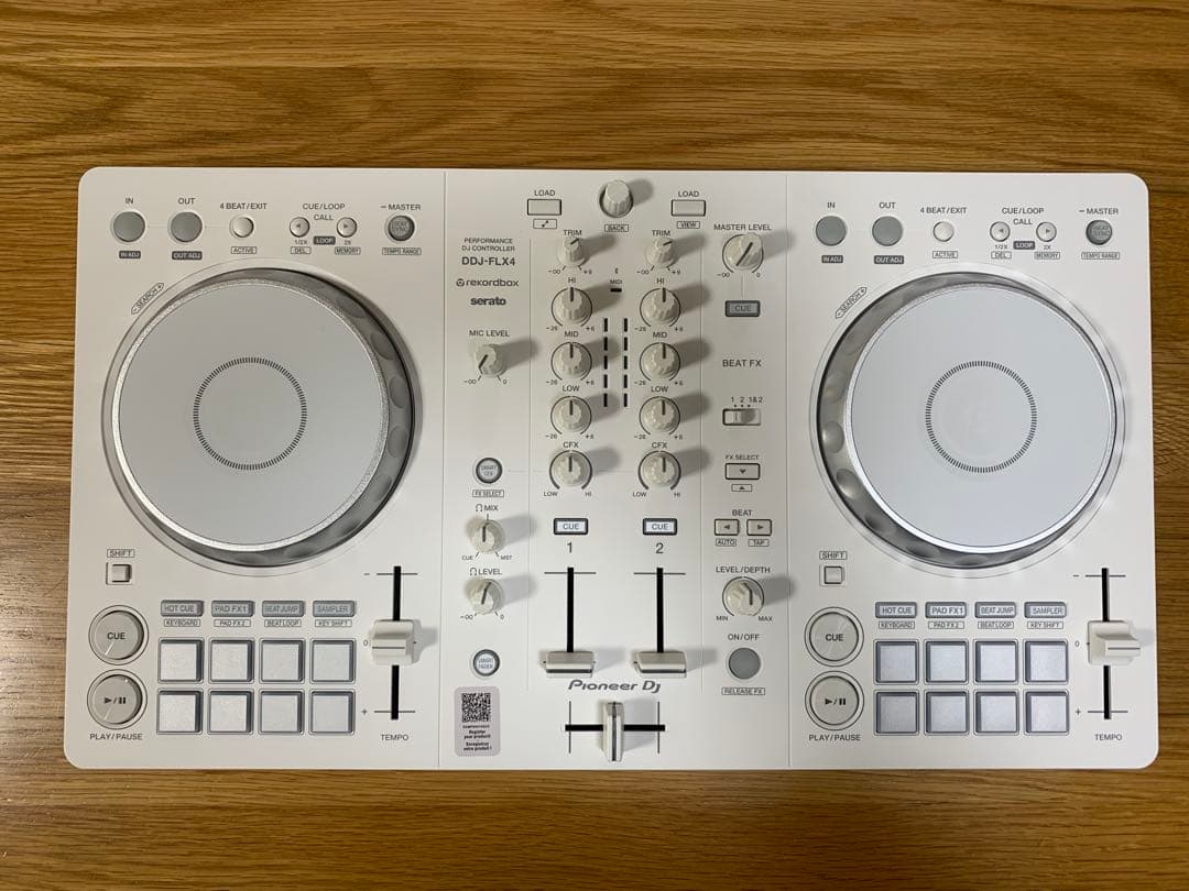 【新品に近い】DDJ-FLX4-W Pioneer DJ DJコントローラー