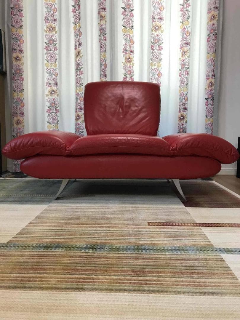 コイノール社（ドイツ）一人掛けソファ　ロッシーニ/ROSSINI　赤