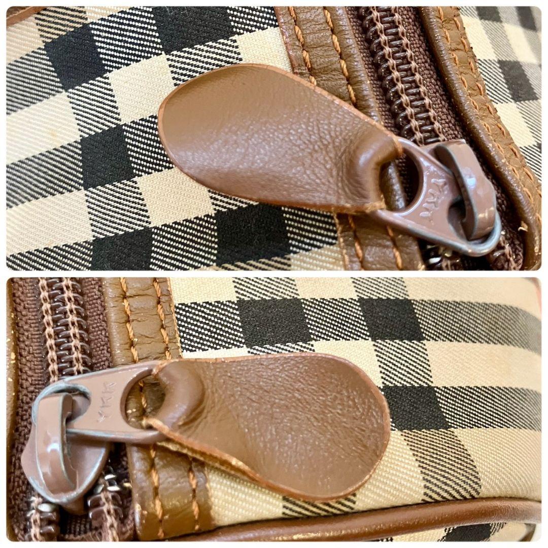 ヴィンテージ バーバリー ミニボストンバッグ ノバチェック シャドーホース