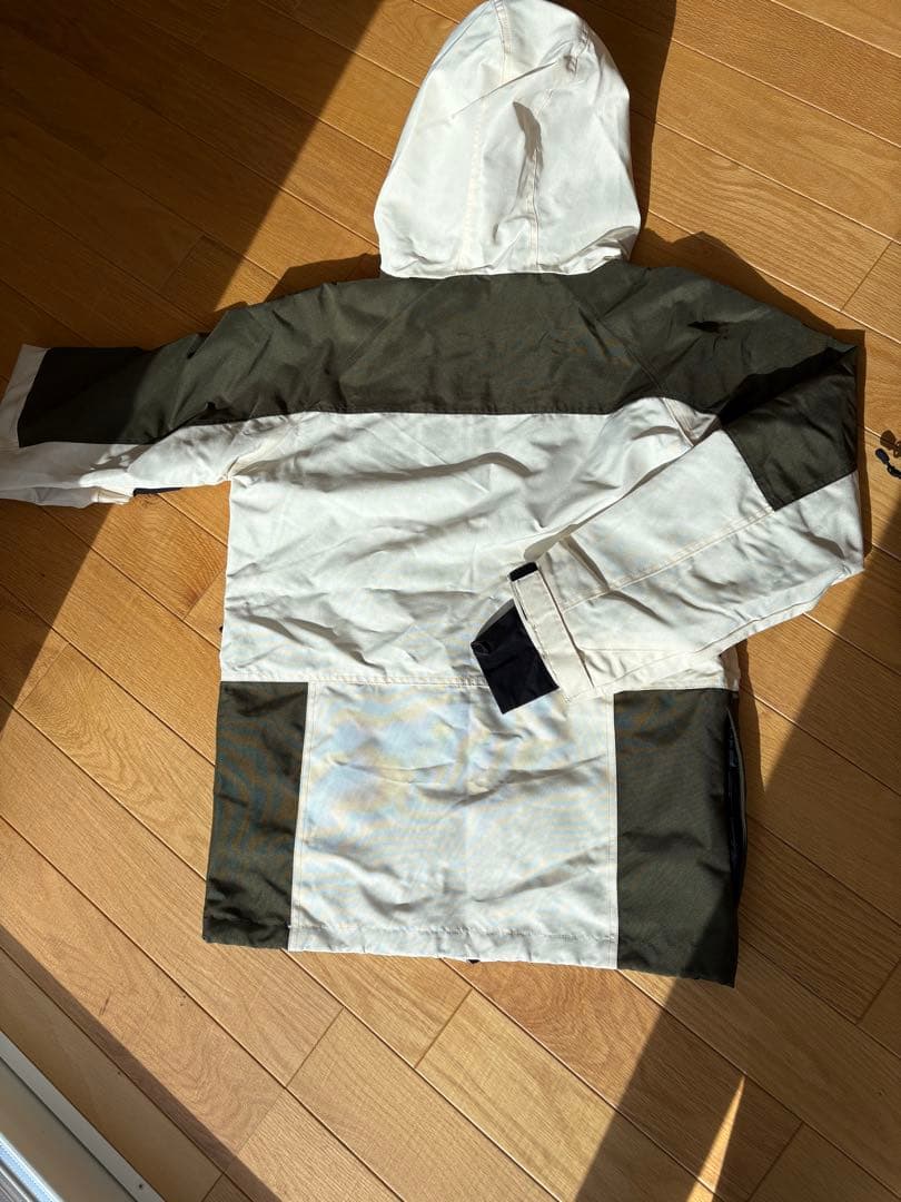 スノーボードウェア ホワイト/カーキ