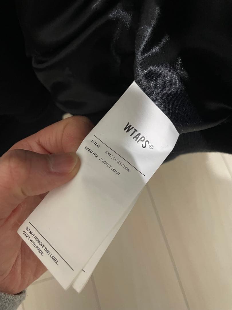 WTAPS メルトンフライトジャケット 232BRDT-JKM04