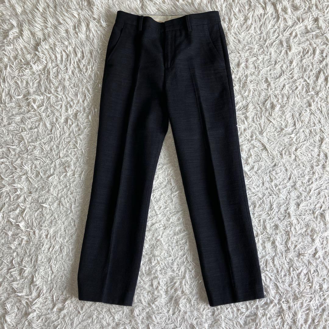 美品 UNITED ARROWS ノーカラージャケット パンツスーツ スラブ36